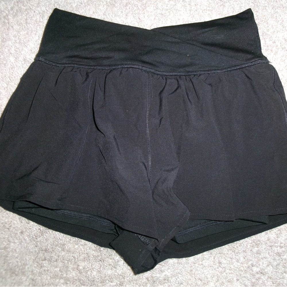 Yogalicious Black Athletic Shorts